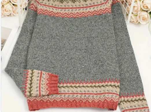 FrostyGlow - Gemütlicher Strickpullover