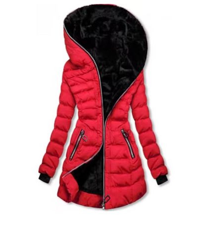 KuschelLook - Gefütterte Damenjacke – für kalte Wintertage