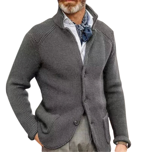 GentWeave - Elegante Herren Strickjacke