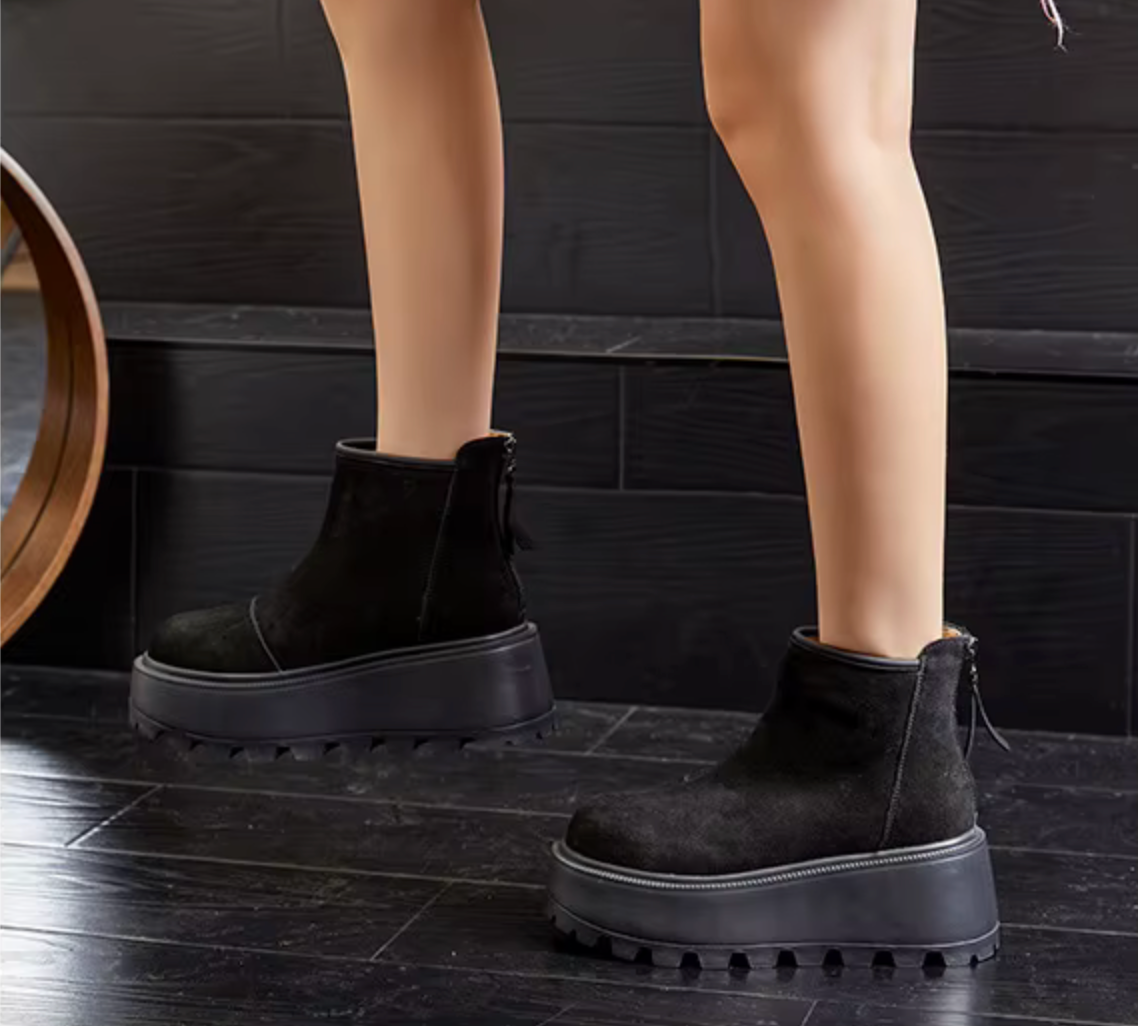 SnowGlide - Winter-Boots mit Stil und Komfort