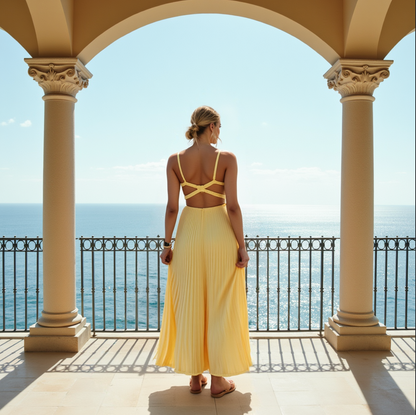 HimmelGlow - Strahlendes Kleid für sonnige Augenblicke