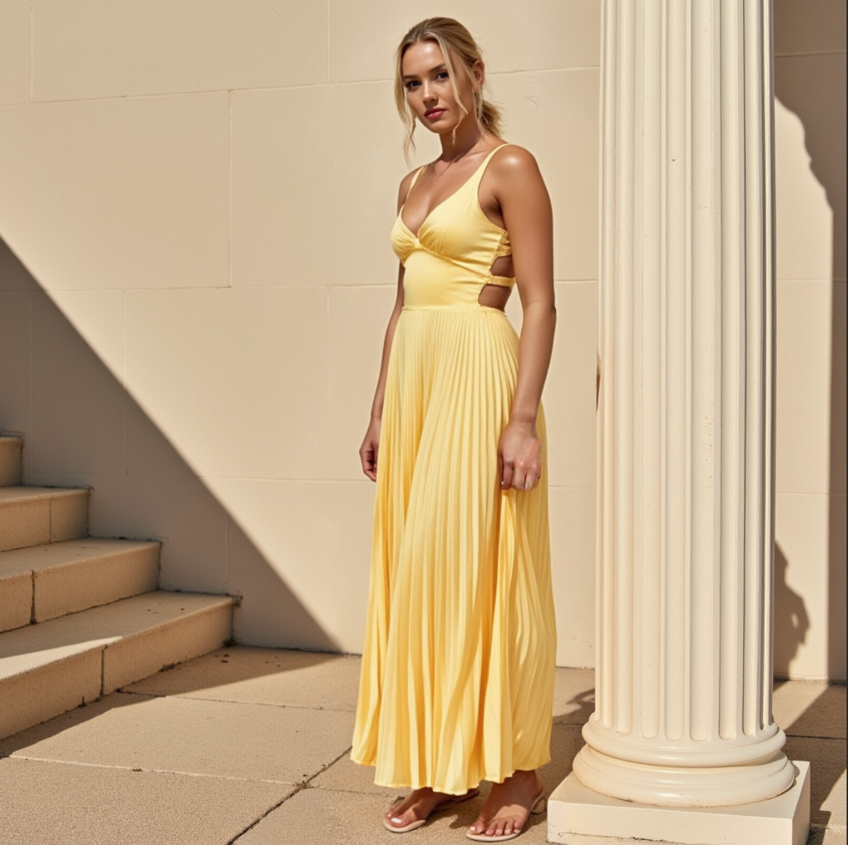 HimmelGlow - Strahlendes Kleid für sonnige Augenblicke