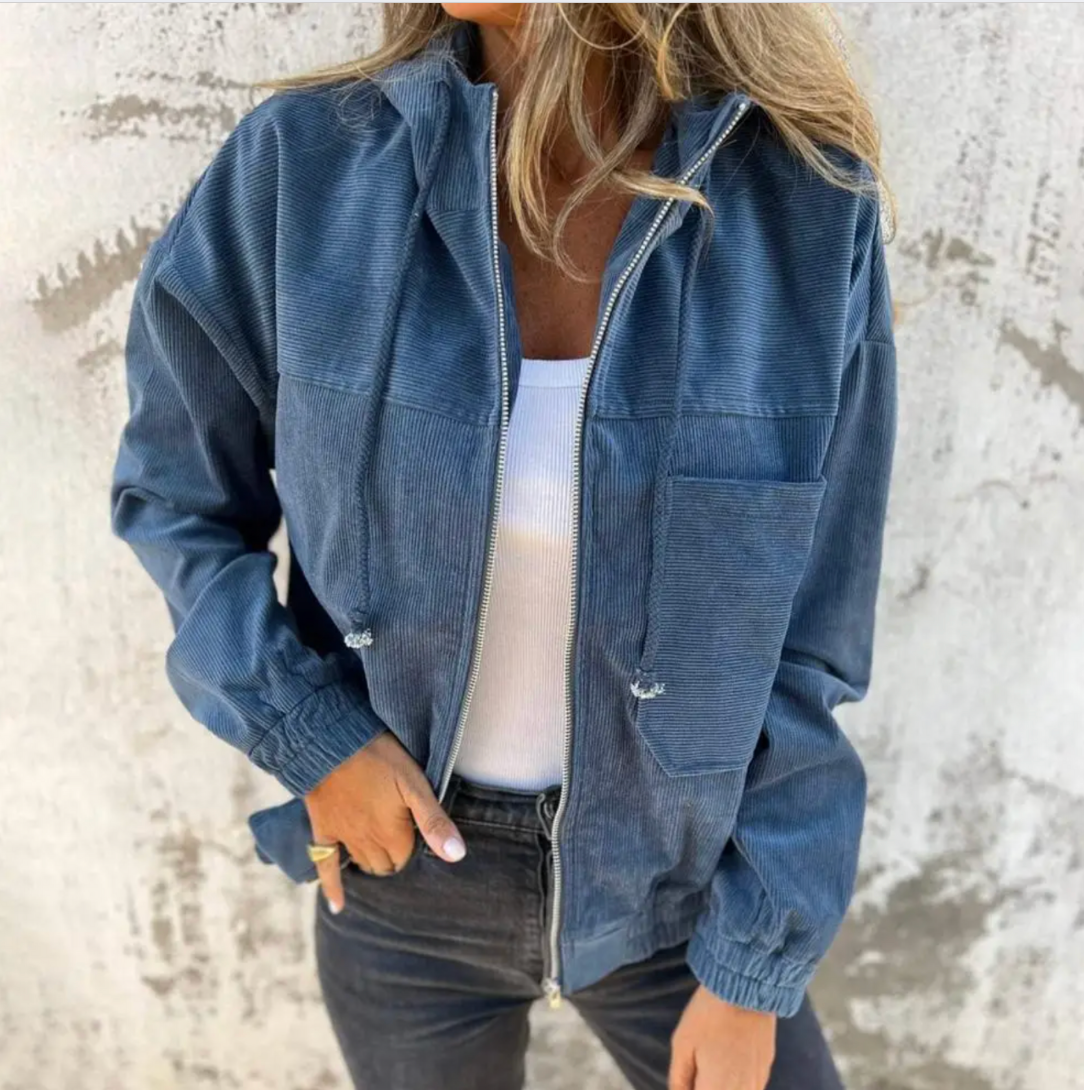 SimpleGlow - Cord-Stoffjacke