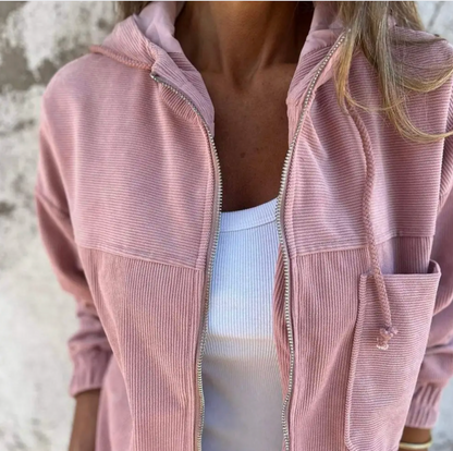 SimpleGlow - Cord-Stoffjacke