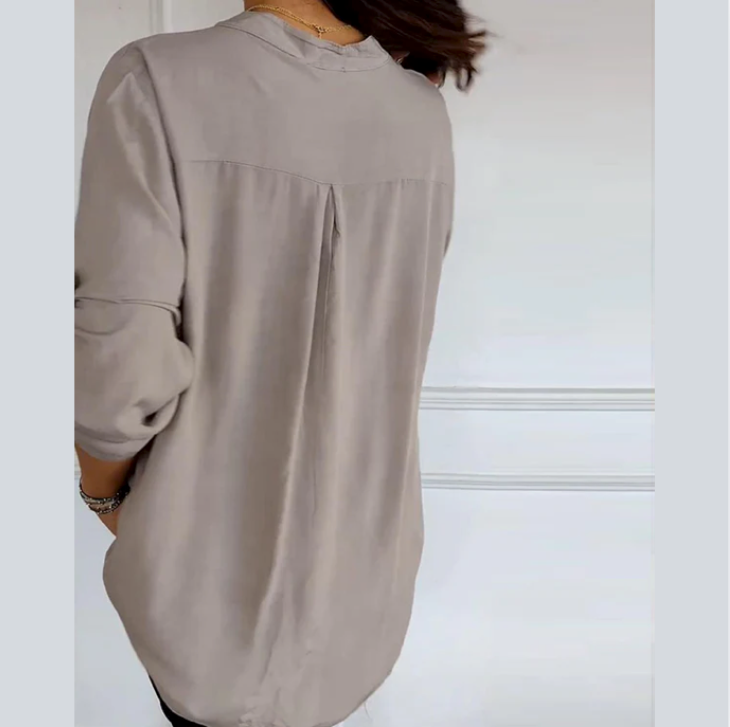 Lumière - Elegante Glitzer Bluse